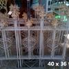 Iron garden fencing.  Priced 35.00 each.  