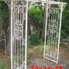 Nice heavy iron garden arbor.  Priced 250.00.   