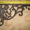 Cast iron plant hangers or shelf brackets with angels, wall mount.  8.00 each.