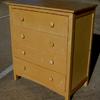 Nice clean chest of drawers with metal drawer slides.    145.00.   