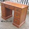 Nice mahogany desk, great size.    Priced 145.00.    