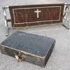 19th Century traveling evangelists prayer bench.    200.00.   