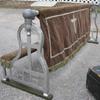 19th Century traveling evangelists prayer bench.    200.00.   