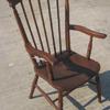 Early primitive arm chair.  Priced  99.00.    